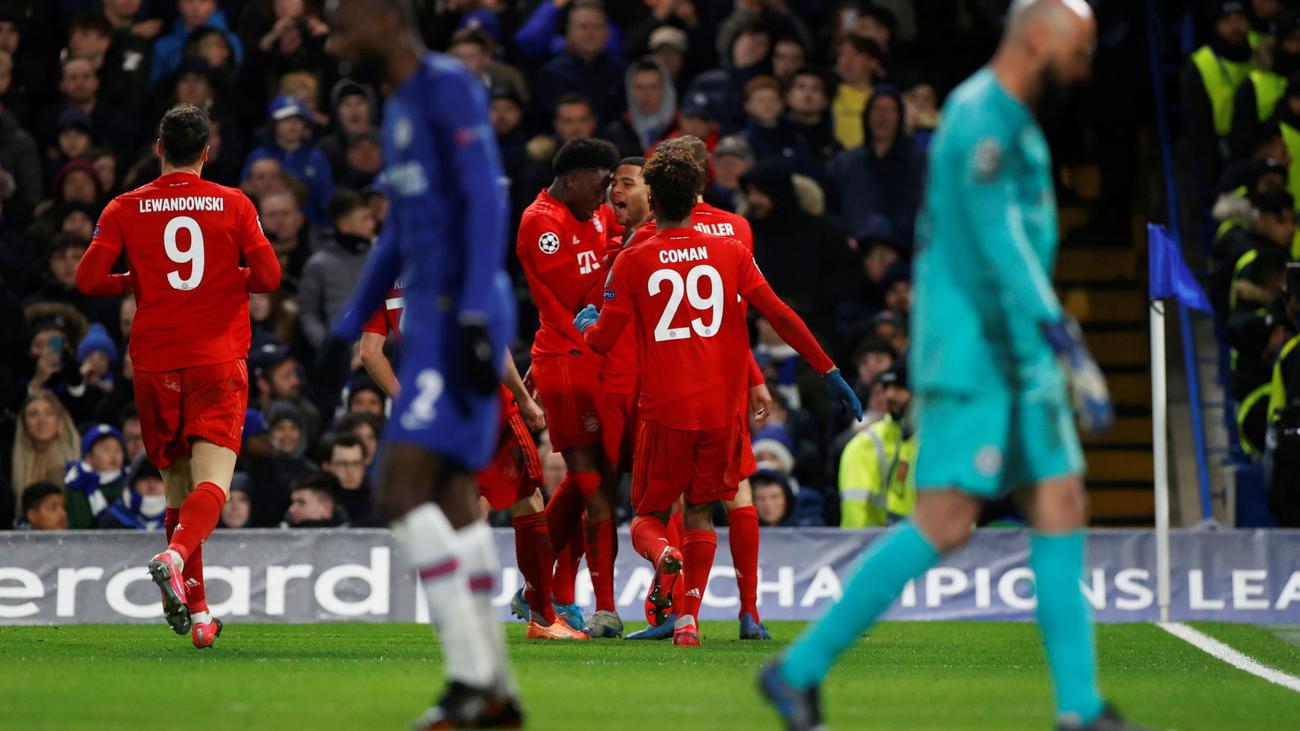 دوري ابطال اوروبا: بايرن يضع قدما في ربع النهائي بثلاثية في مرمى تشلسي