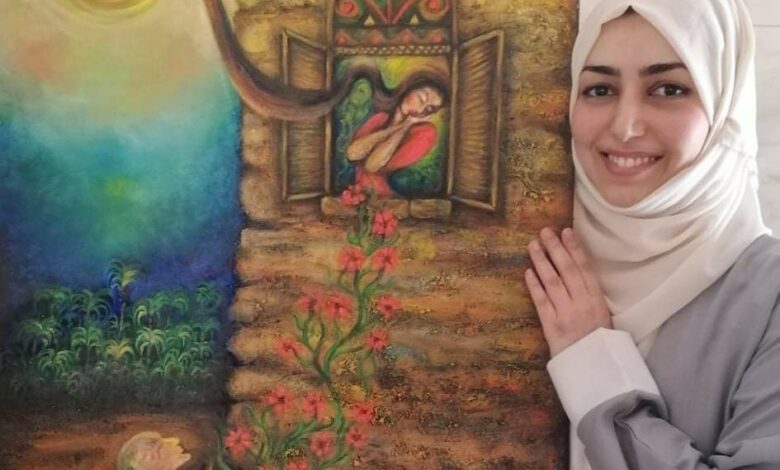 Photo of مشاهد شعر شرقي وغربي في أعمال معرض “عشق” المشهدي