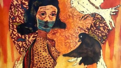 Photo of غسان عكل يروّض كائناته الحيوية ويختزل الأسطورة في التوافقات اللونية